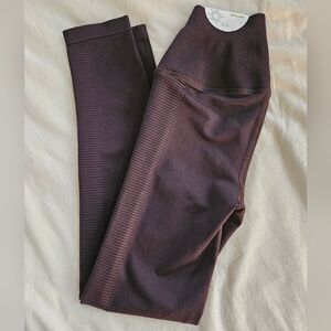 Aerie Dark Brown Ribbed Pants
